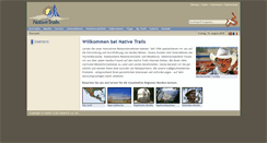 Desktop Screenshot of nativetrails.de